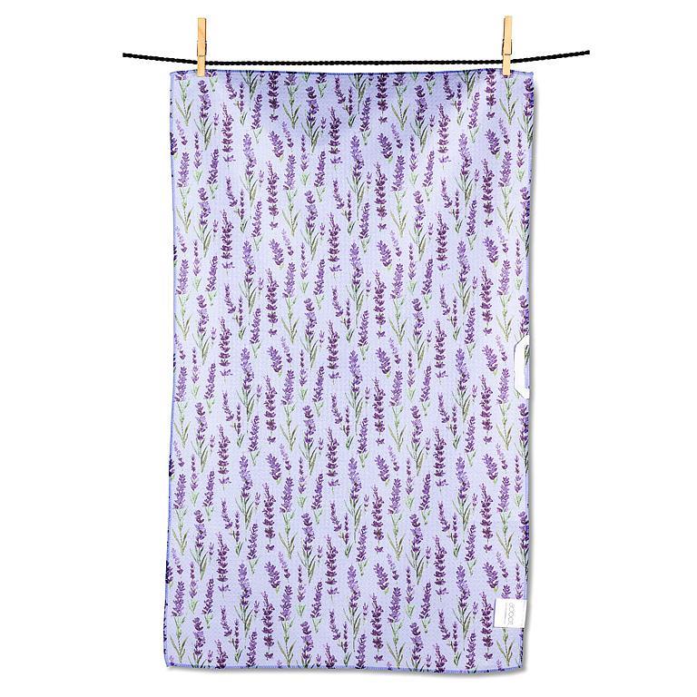 Lavender Double Sided Kitchen Towel