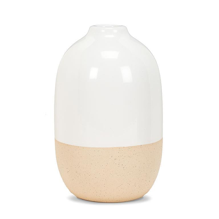 Cream & Sand Vase
