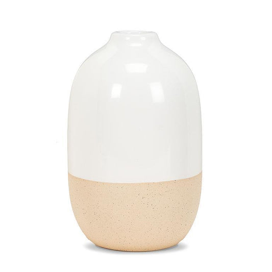 Cream & Sand Vase