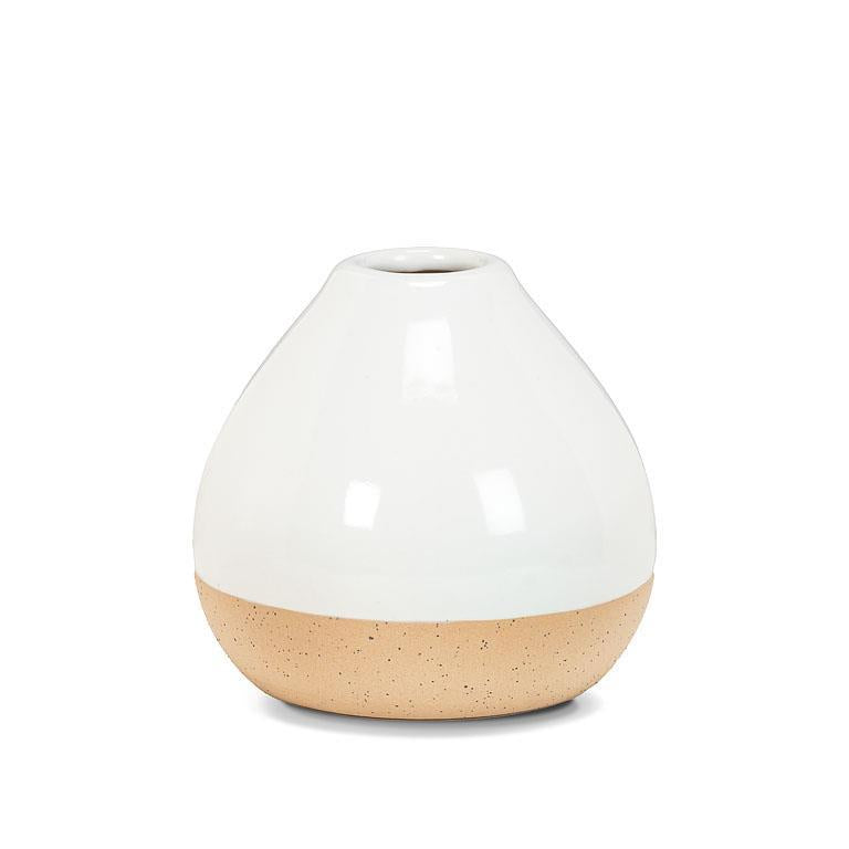 Small Cream & Sand Vase