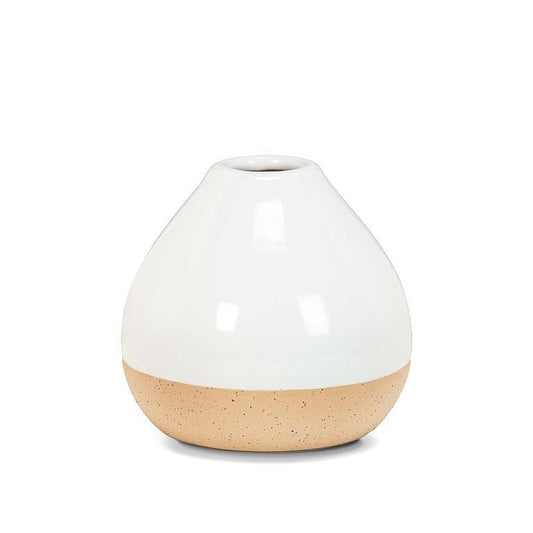 Mini Cream & Sand Vase