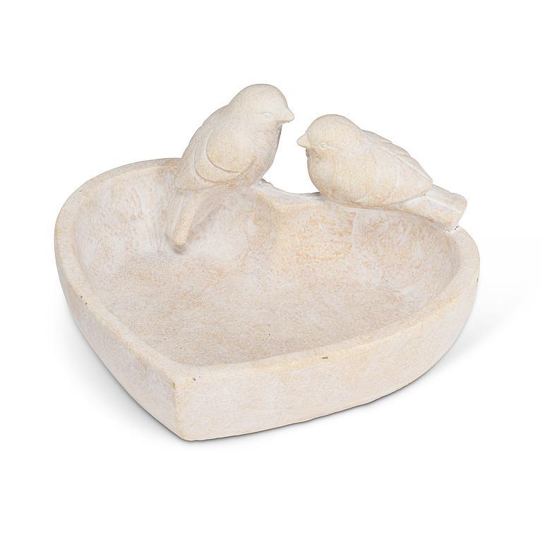 Heart Dish with Birds
