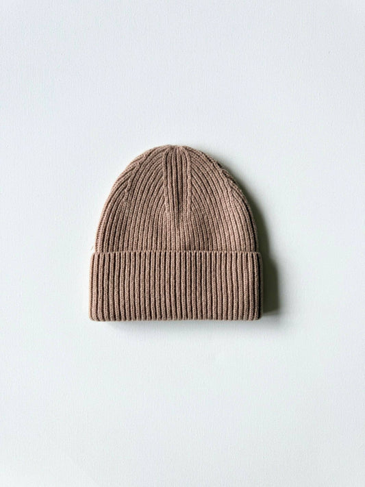 Merino Wool Beanie | Mushroom