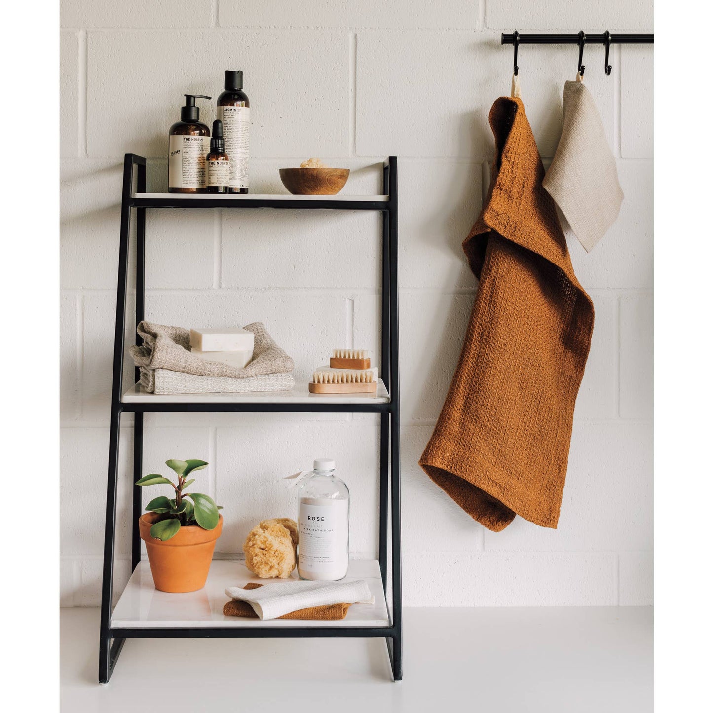 Amber Linen Hand Towel