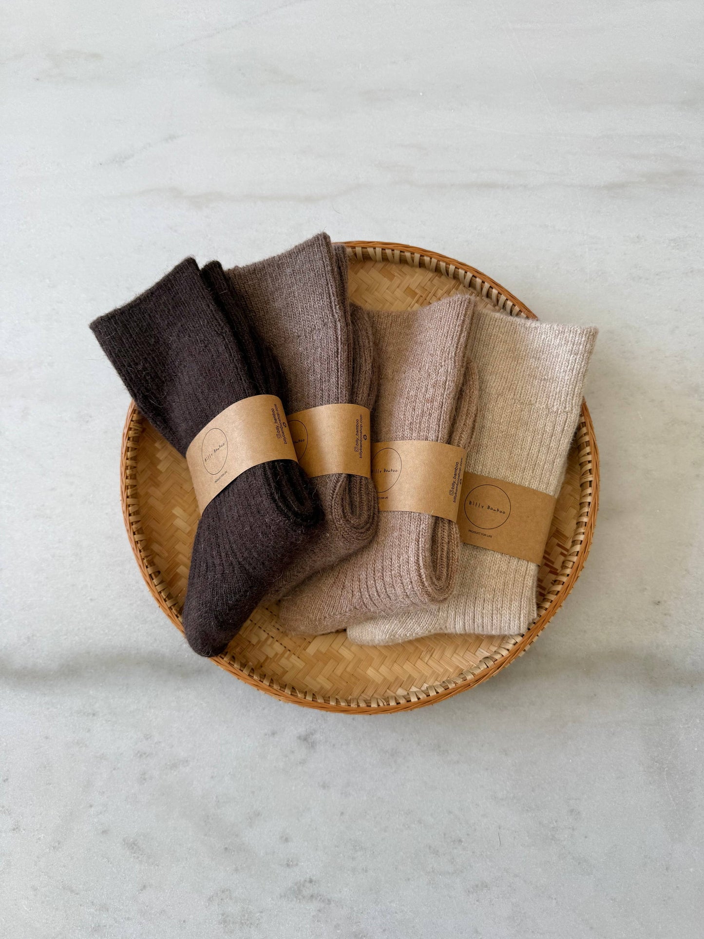 Iceland Wool Socks | Desert Sand