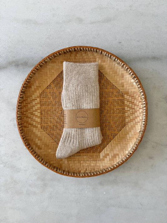 Iceland Wool Socks | Oatmeal