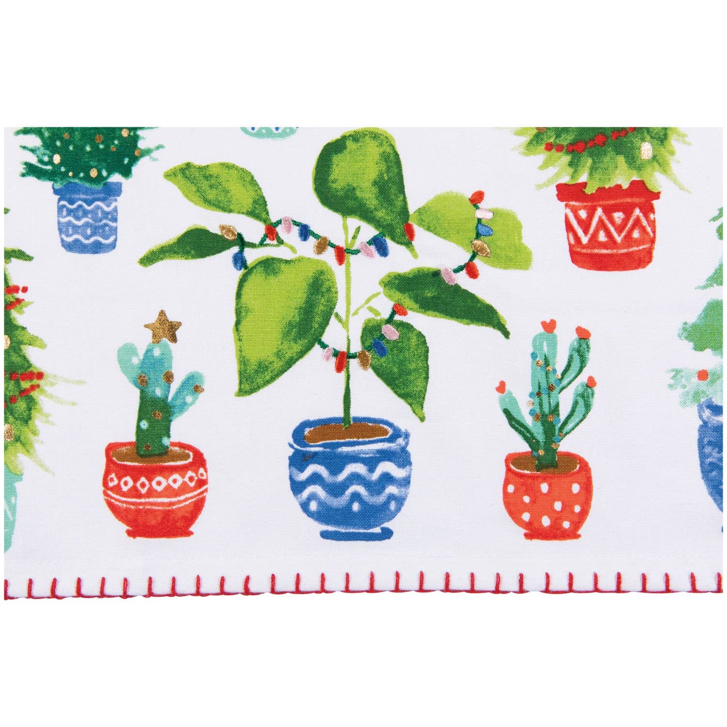 Jingle Plants Dishtowel