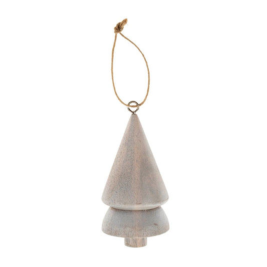 Wooden Tree Ornament | Grey