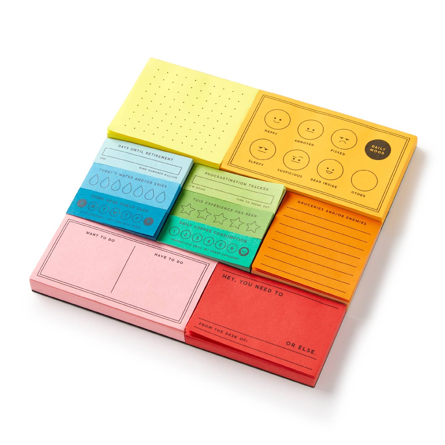 Tear-off Notepad Set