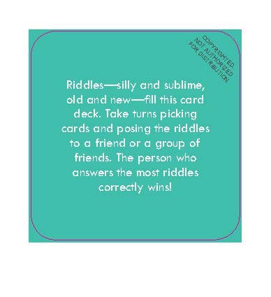After Dinner Amusements | Riddle Me This