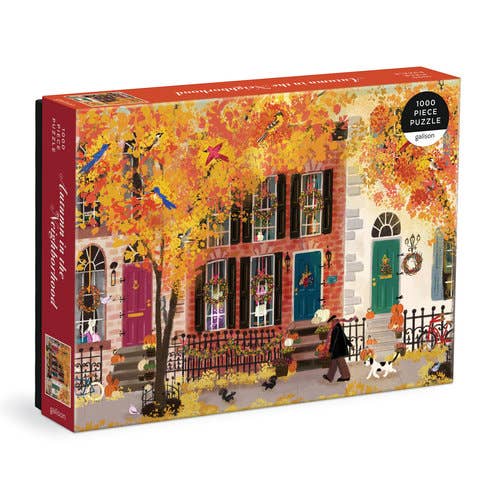 Autumn in the Neighborhood | 1000 Piece Puzzle