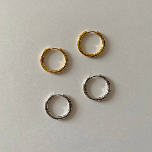 Minimal Hoops 2.0 | Gold