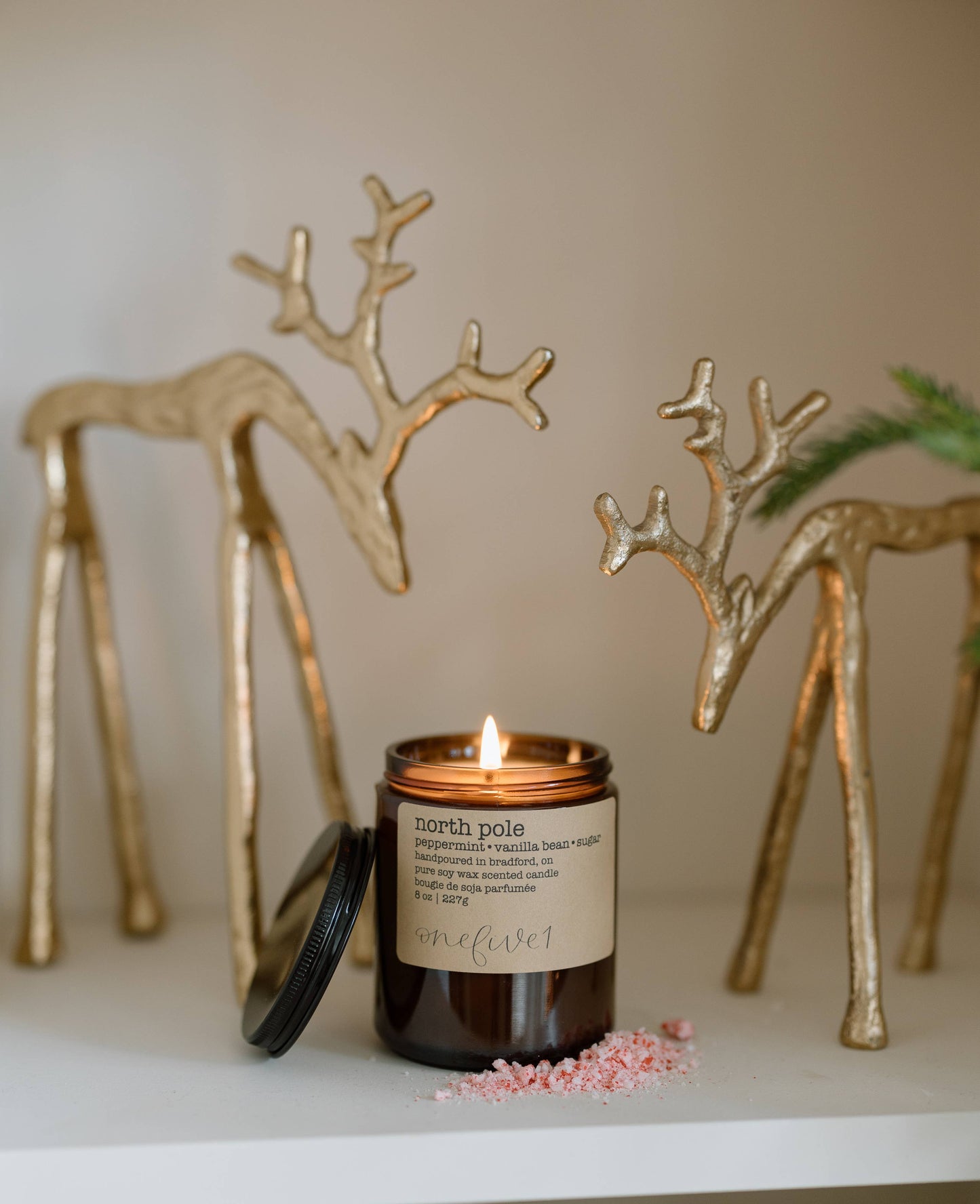 North Pole Candle