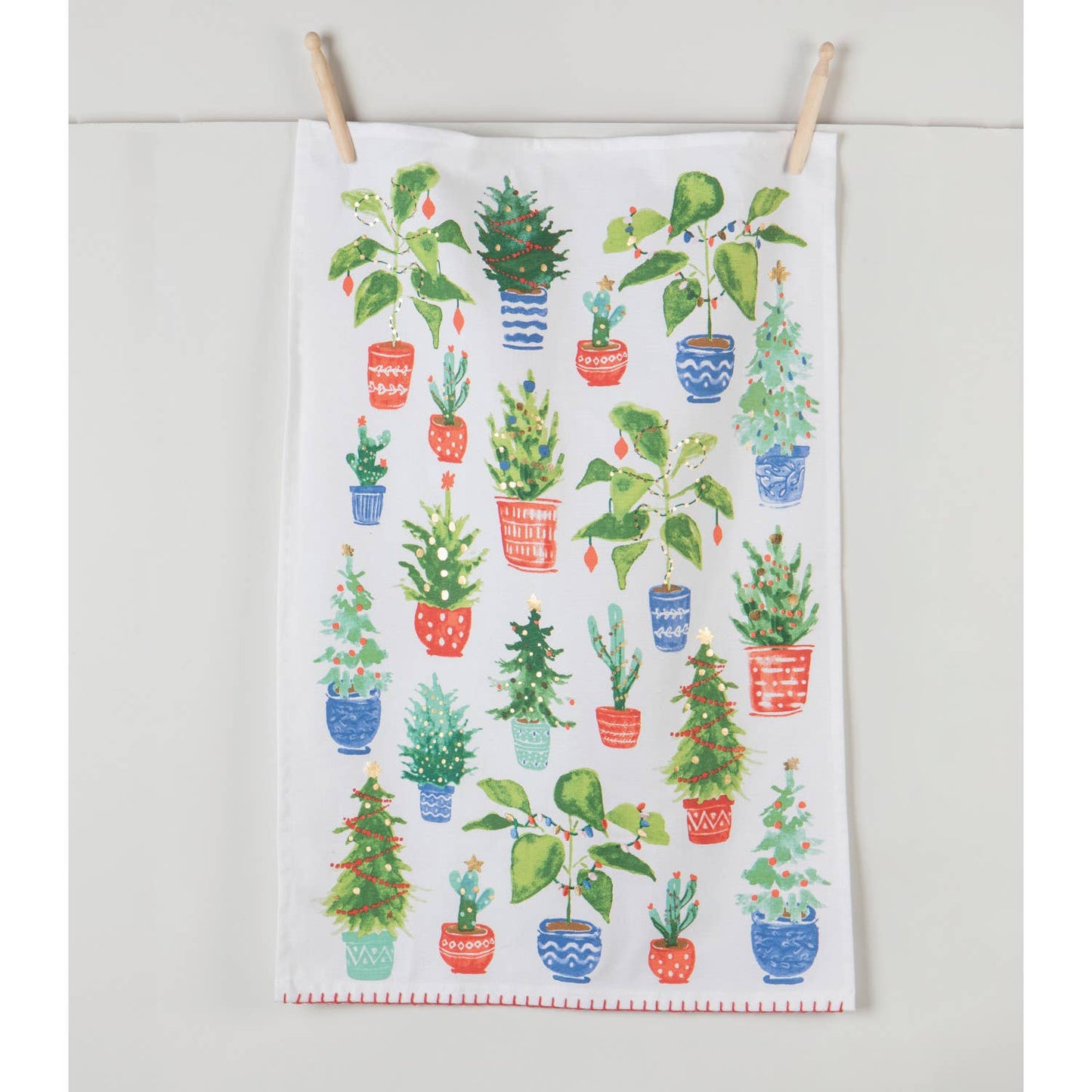 Jingle Plants Dishtowel