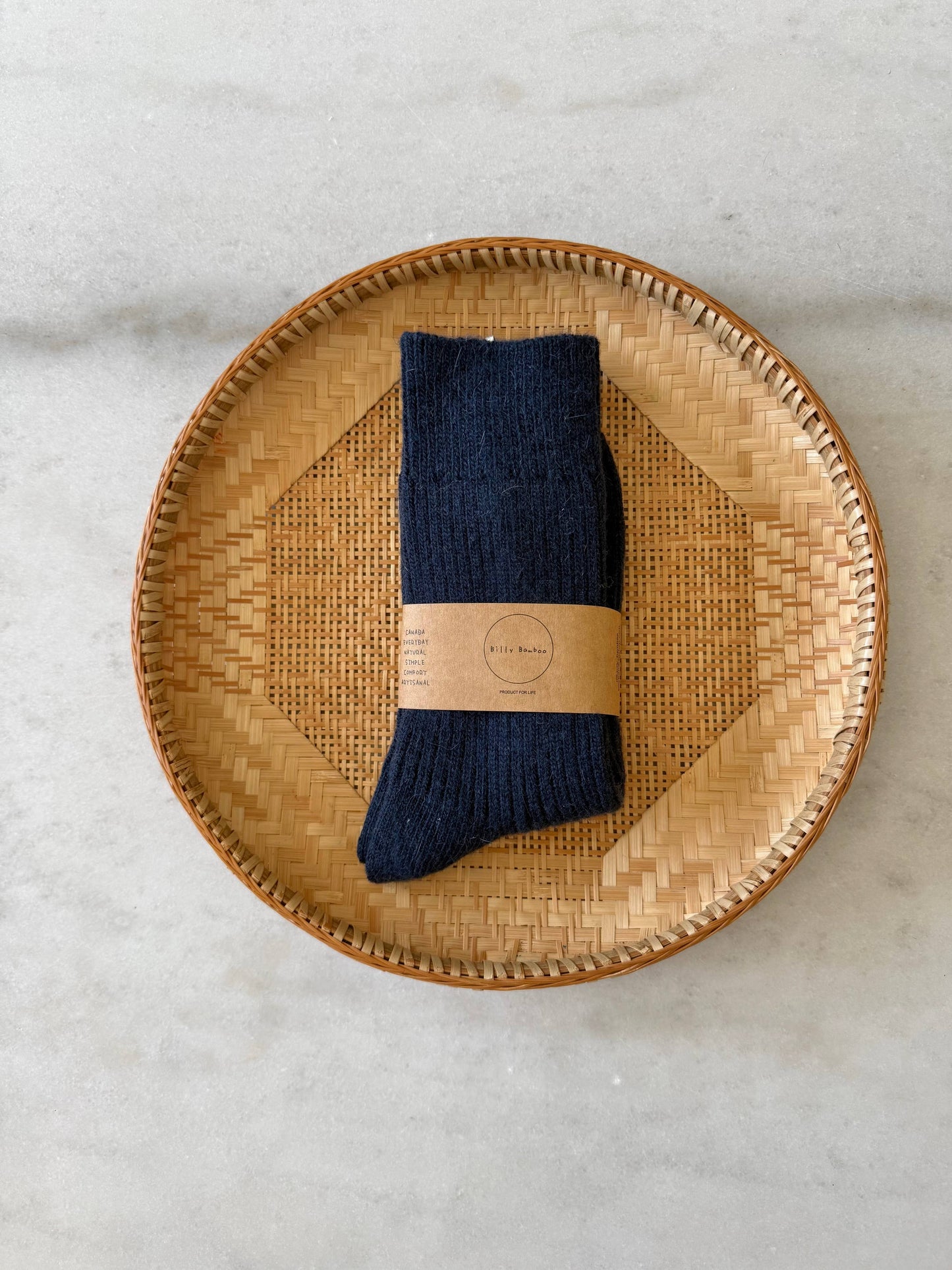 Iceland Wool Socks | Deep Sea