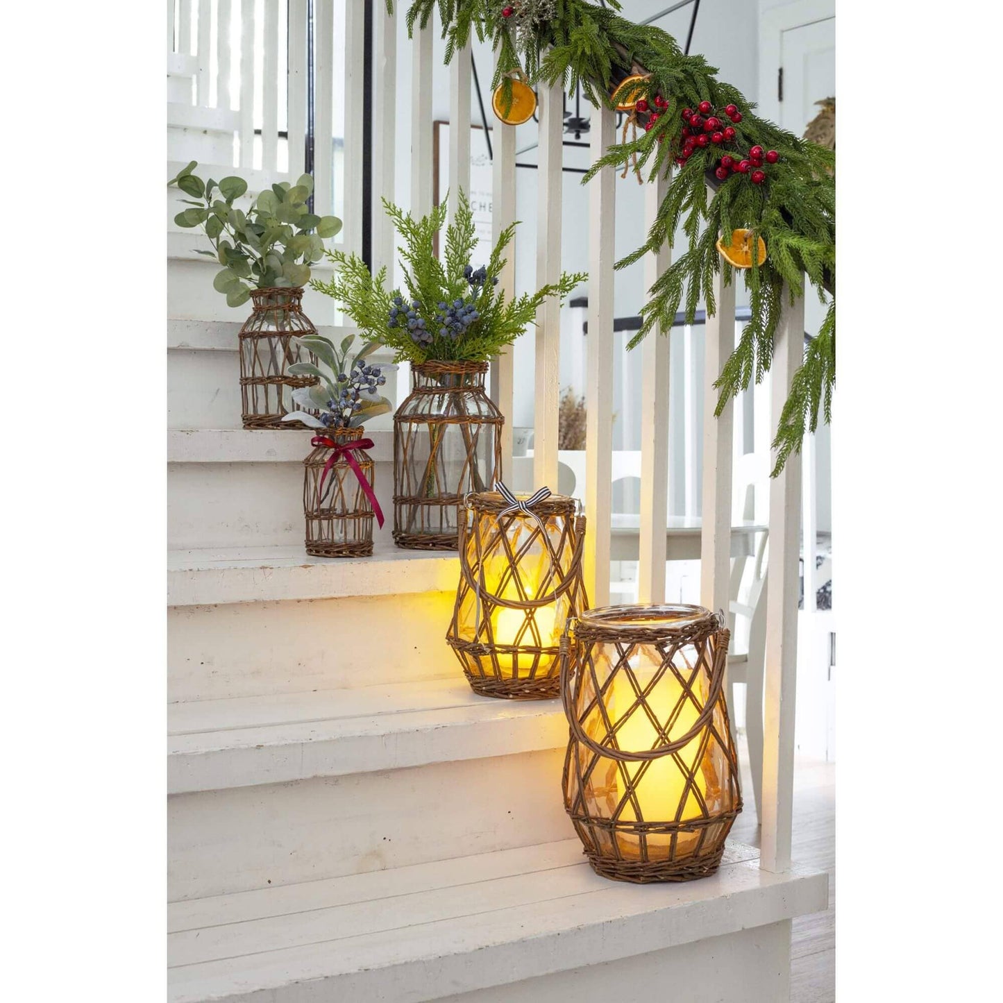 Willow Wrapped Vase | Large