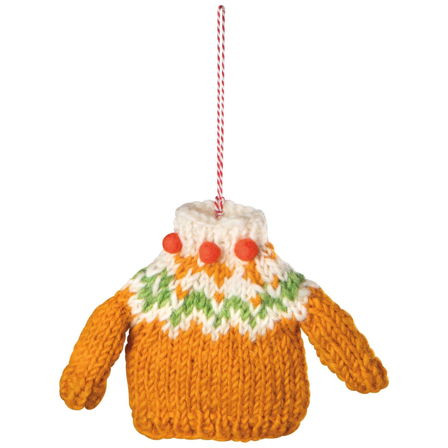 Sweater Felt Ornaments