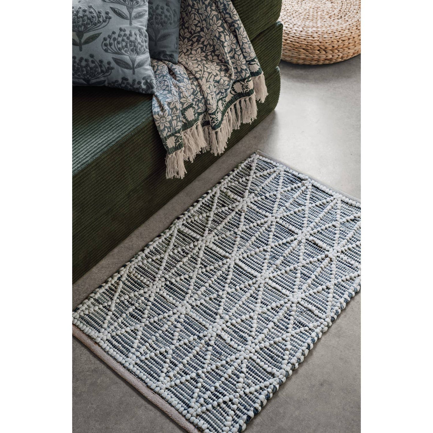 Heirloom Iris Throw
