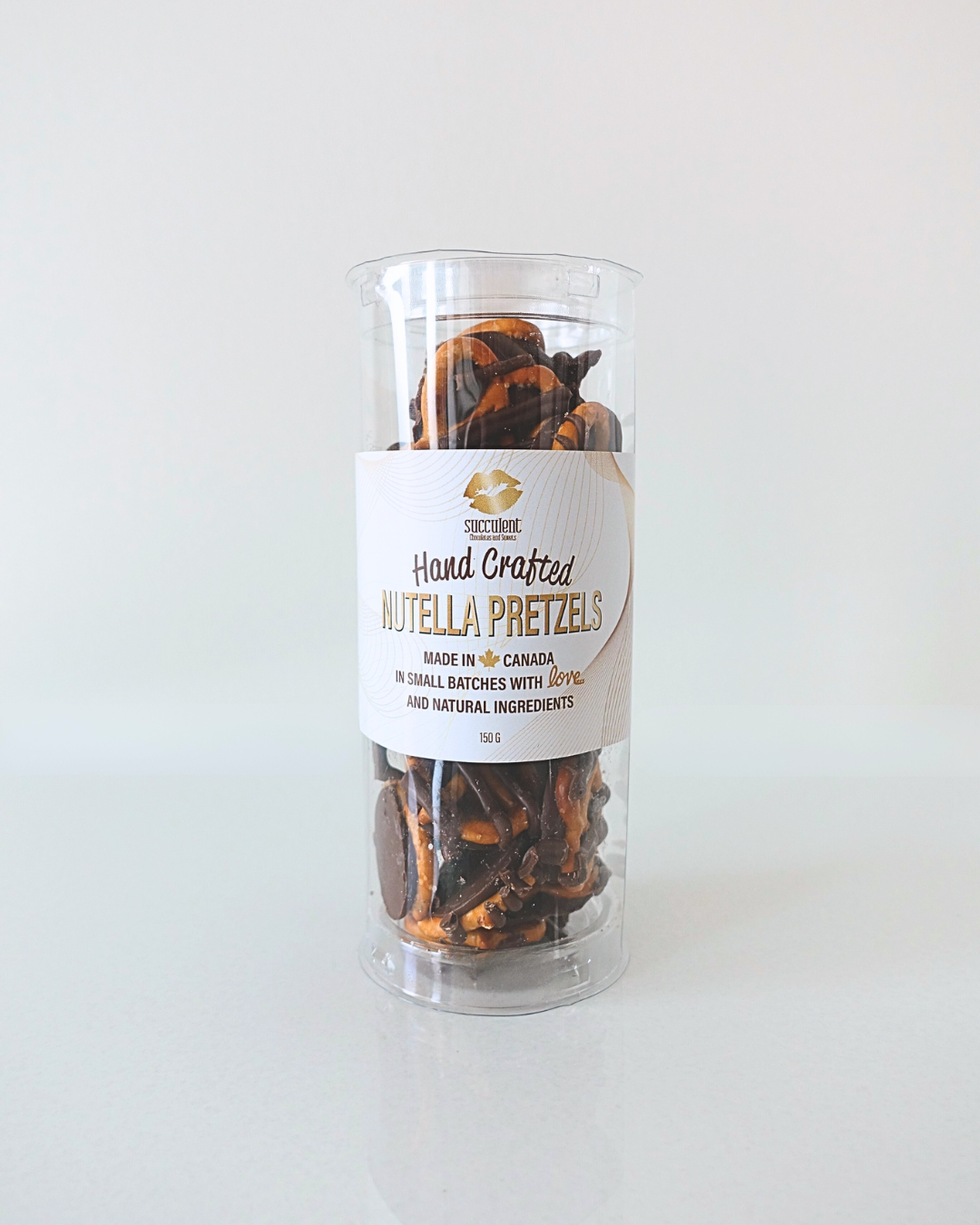 Tube of Nutella Pretzels