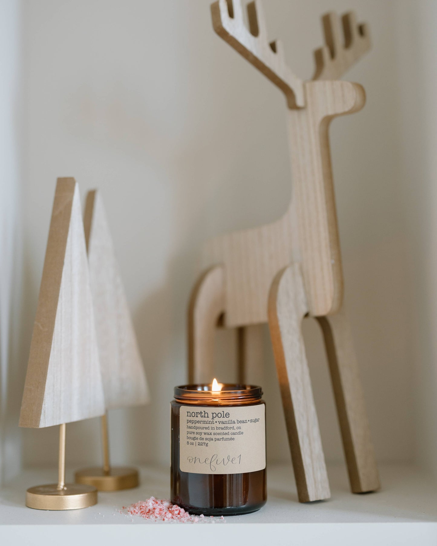 North Pole Candle
