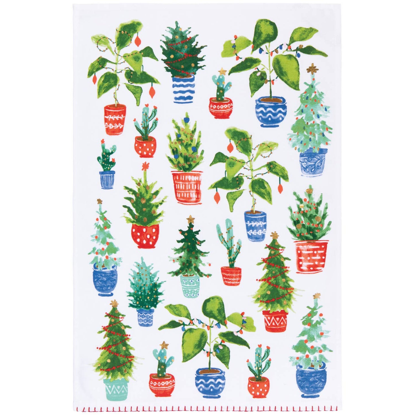 Jingle Plants Dishtowel