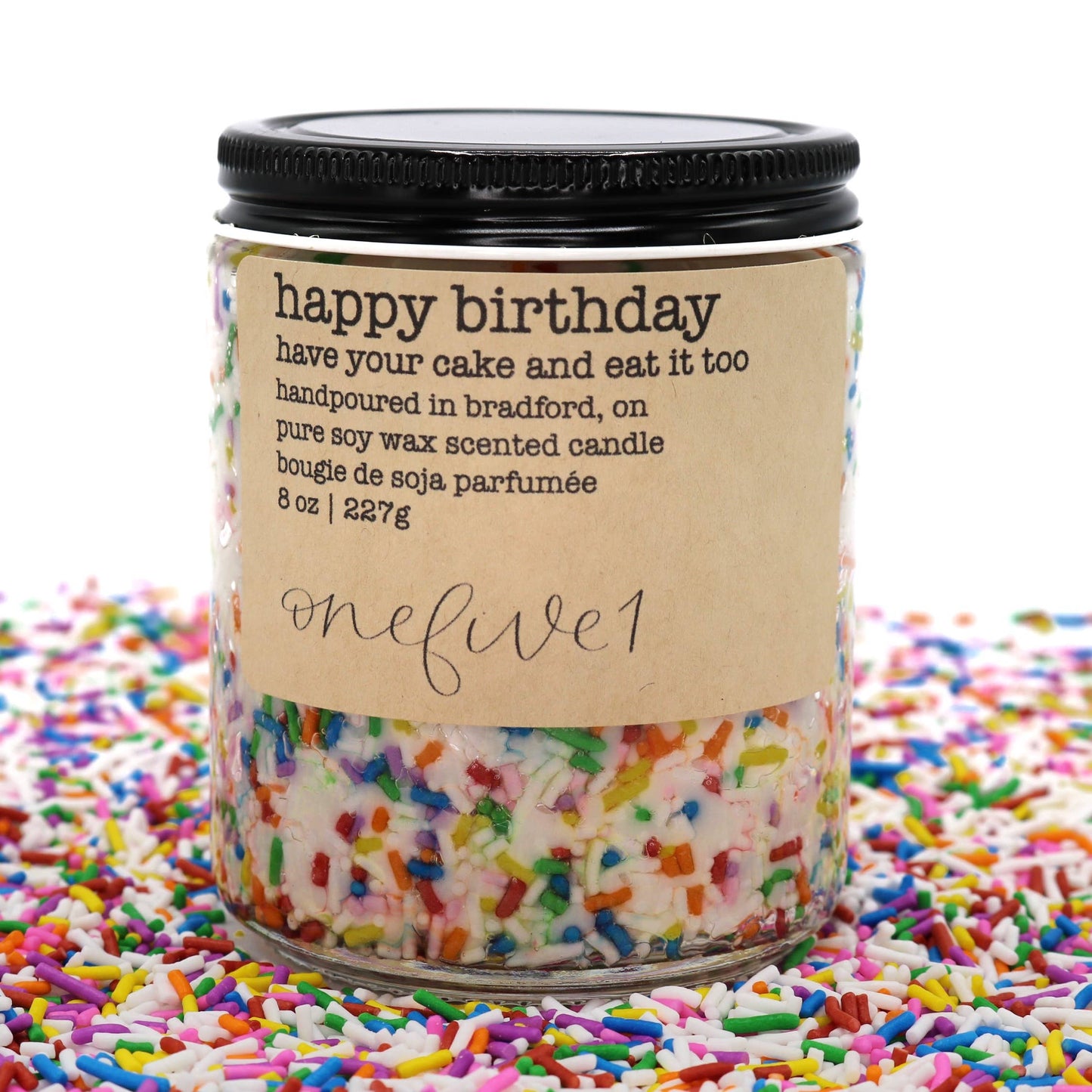 happy birthday |  soy candle