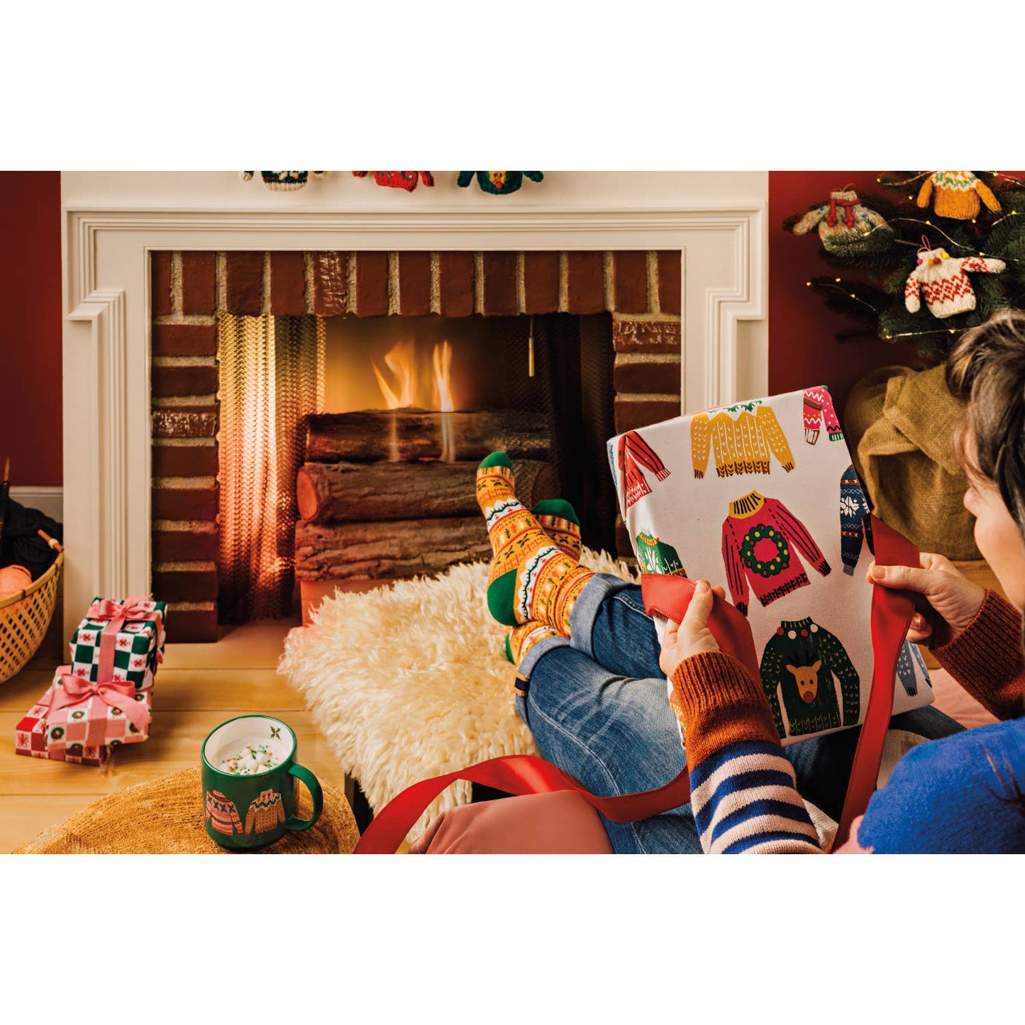 Sweater Felt Ornaments