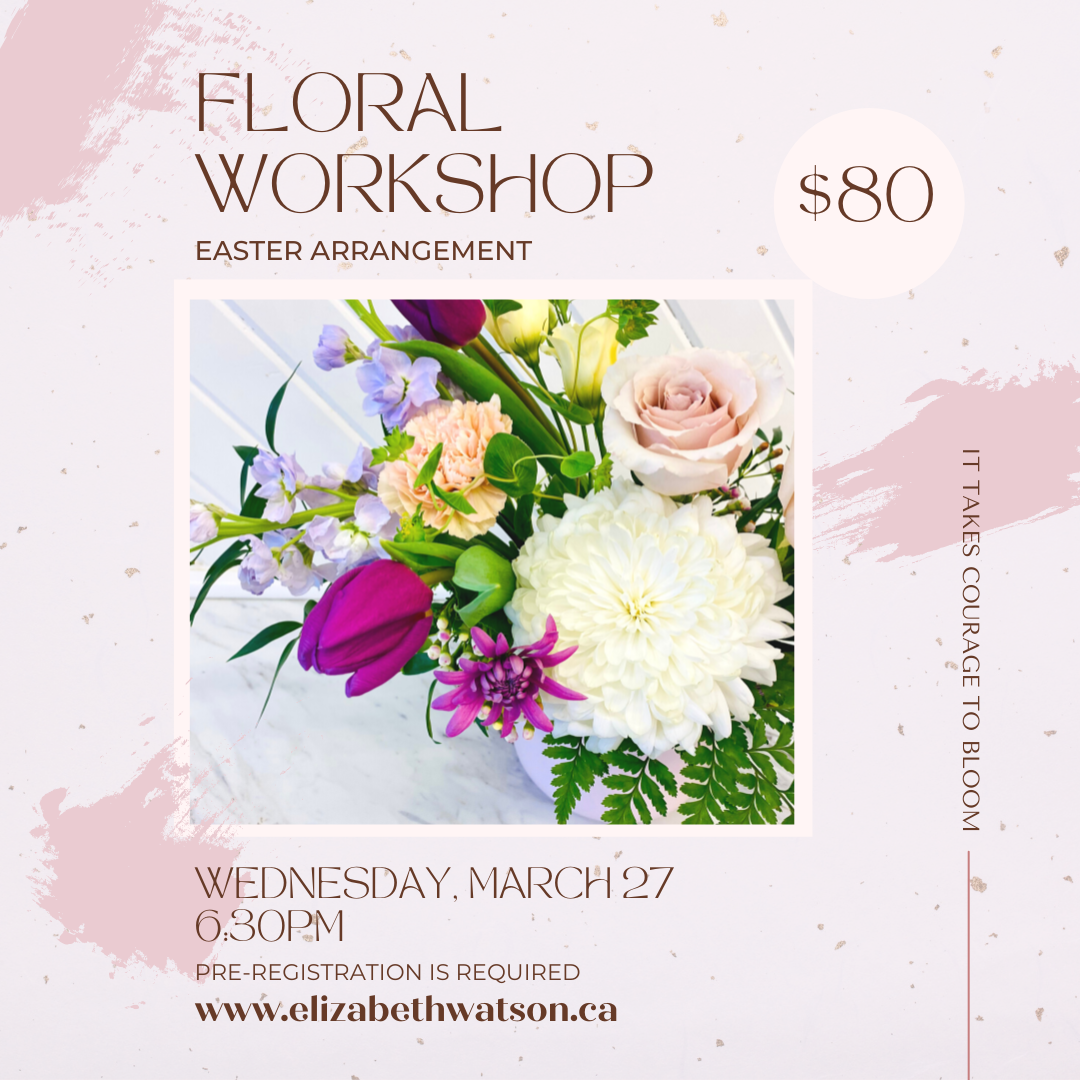 Easter Floral Arrangement Workshop | March 27
