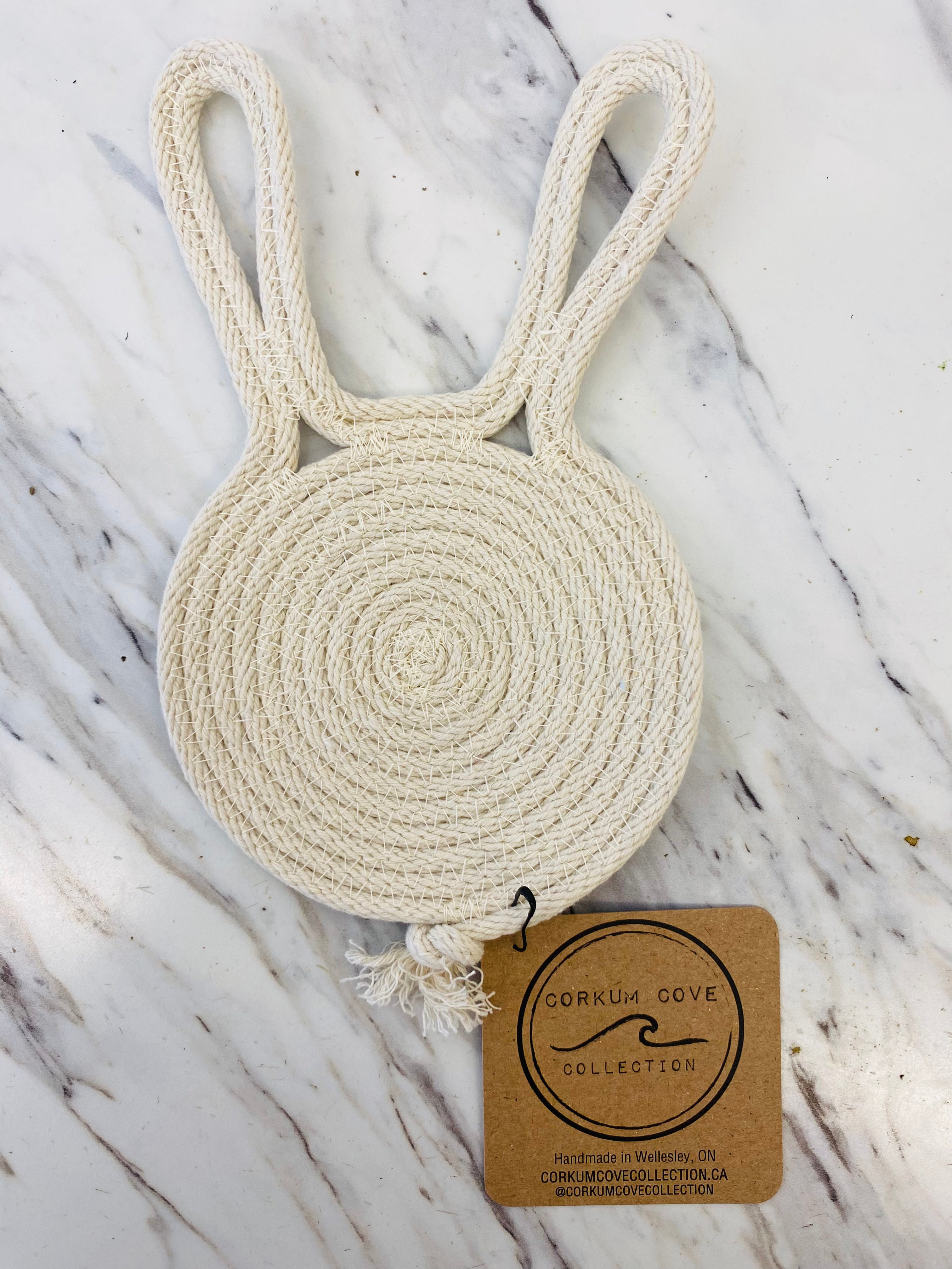 Cotton Rope Bunny Coaster – Elizabeth Watson
