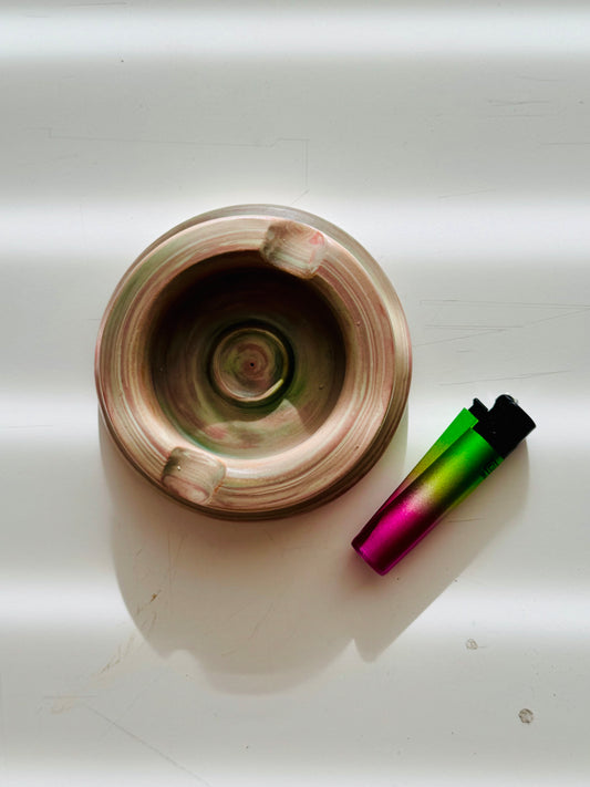 ashtray & incense holder | pottery