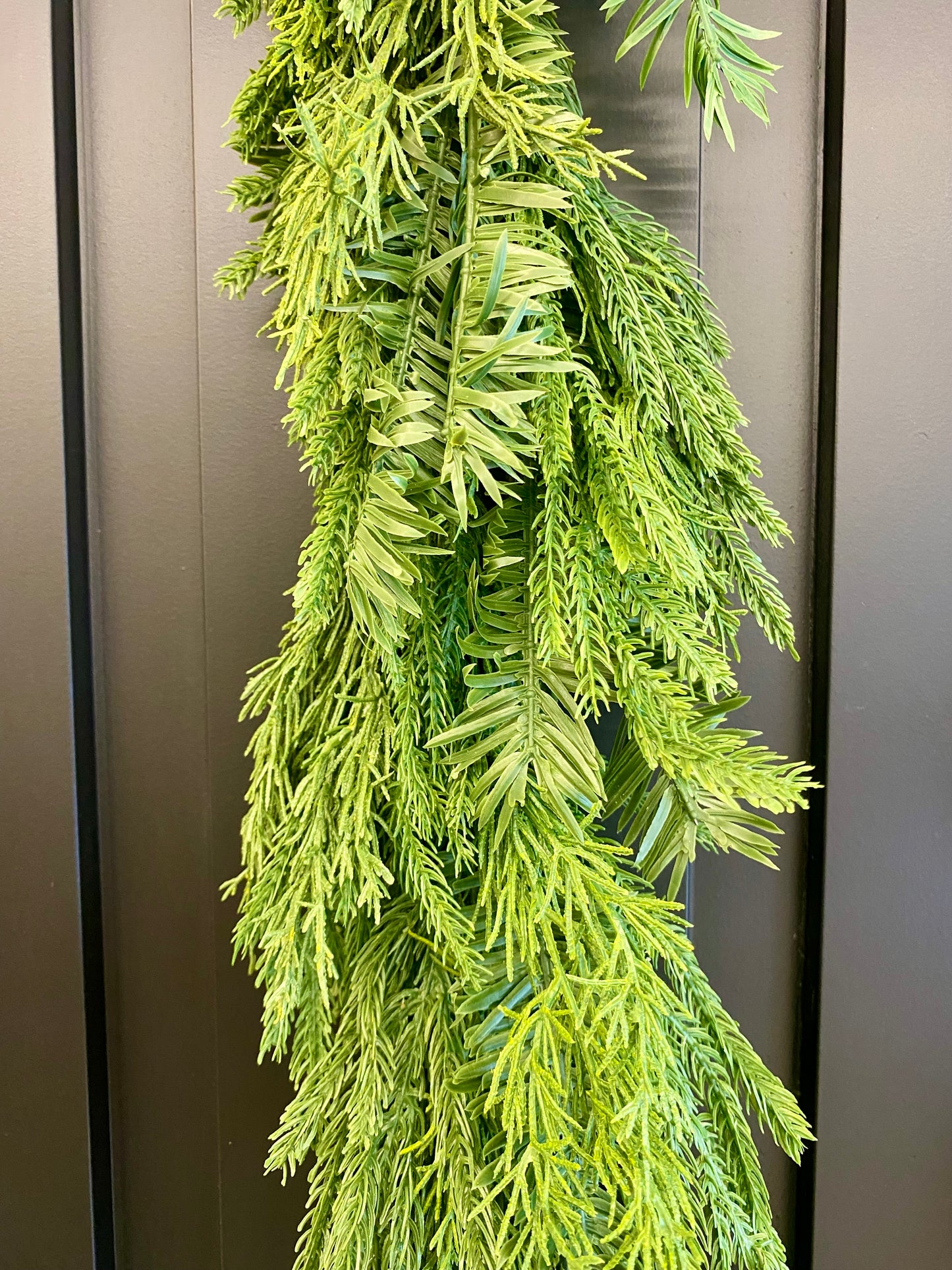 Real Touch Fir/Cedar/Fern Garland 6'