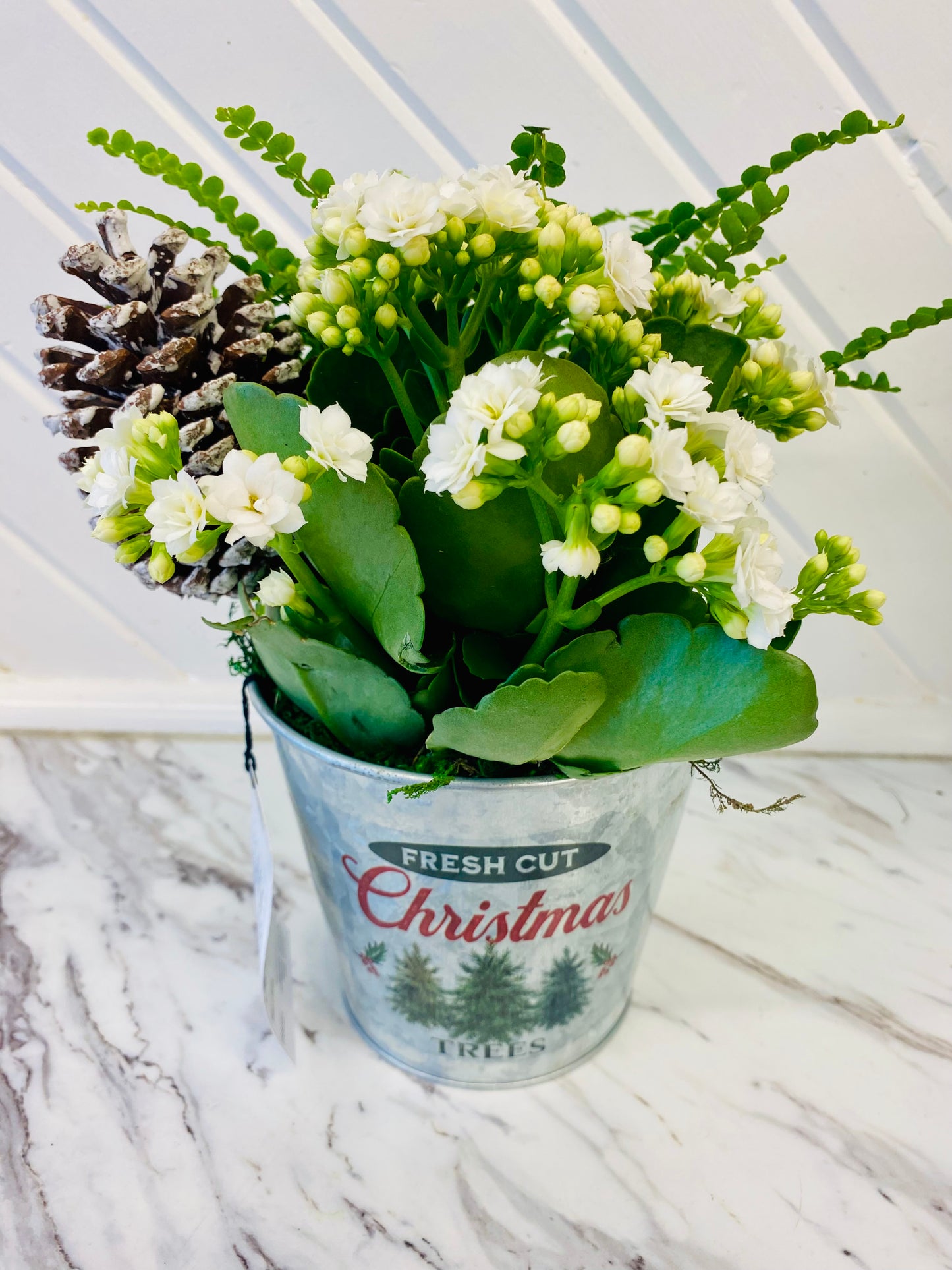 Fresh Cut Planter Arrangement