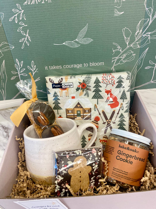 Gingerbread Holiday Gift Box
