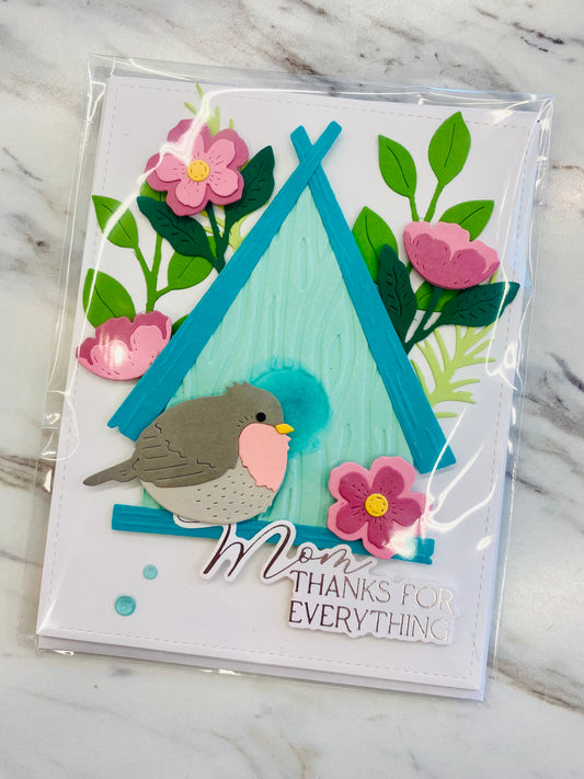 Handmade Card | Mother's Day Robin