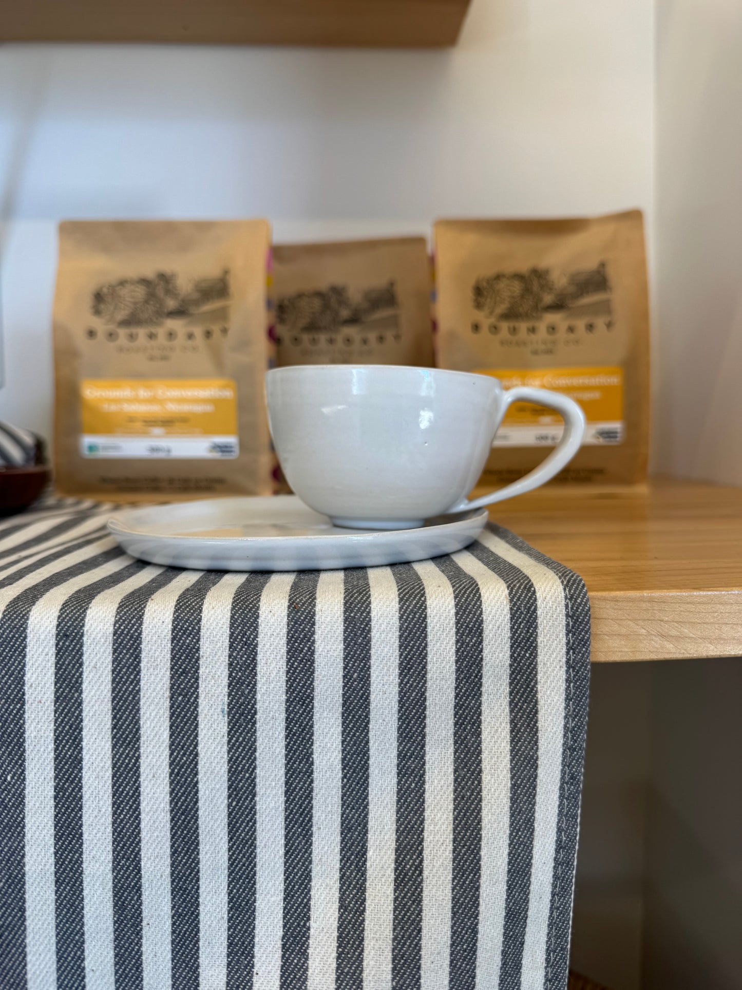 coffee cup & saucer | pottery