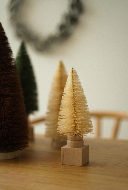 Sisal Bottle Brush Tree | Natural