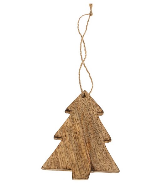 Wooden Tree Ornament