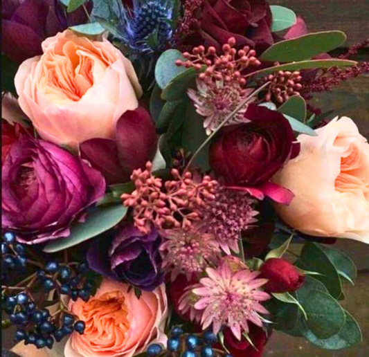 Valentine's Bouquet | Jewel Tone