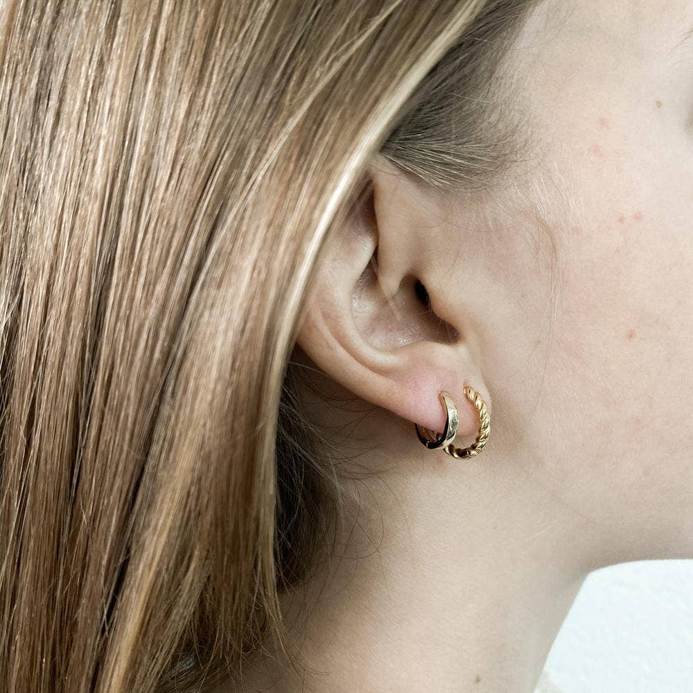 Gold Torso Earrings