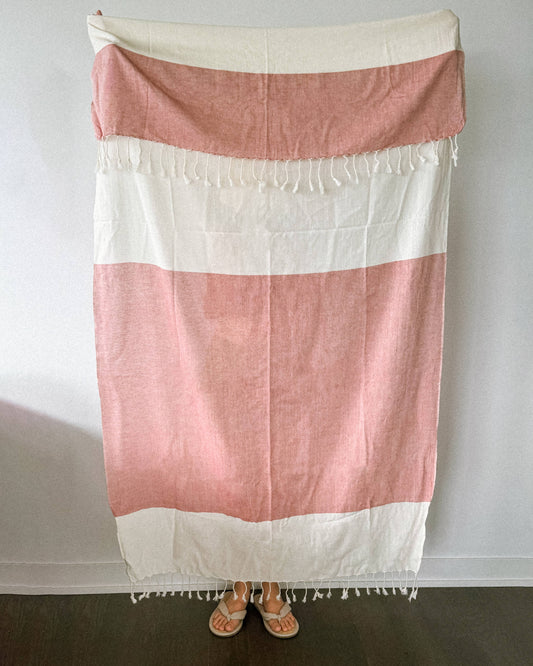 Pink Turkish Beach Towels