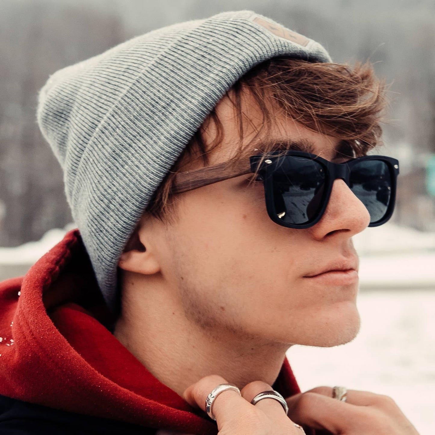 Walnut Wood Sunglasses