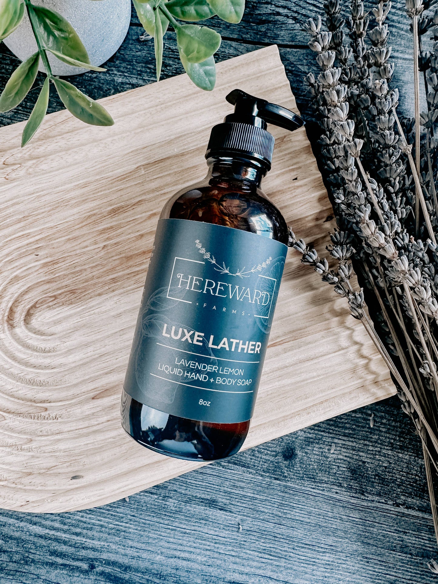 Luxe Lather Soap |  Lavender + Lemon