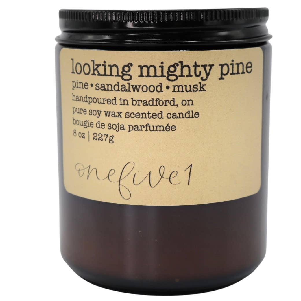 looking mighty pine | soy candle