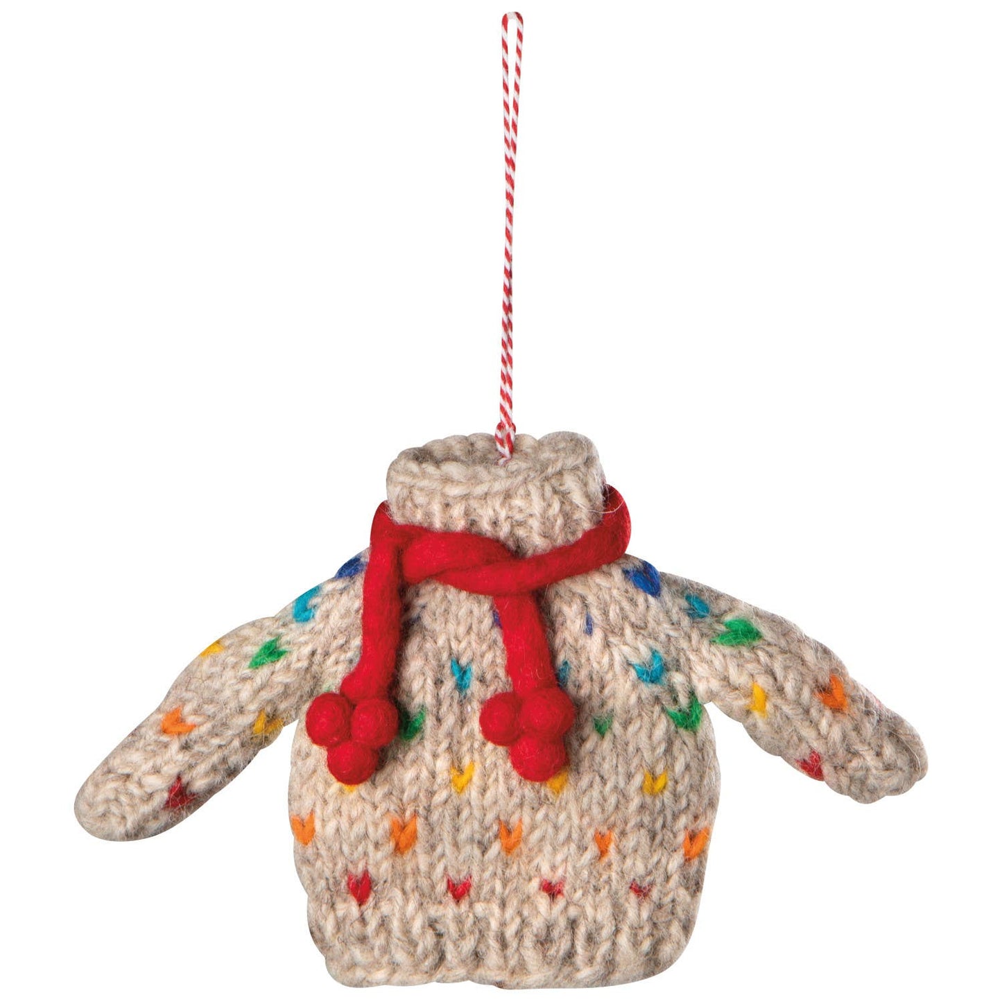 Sweater Felt Ornaments