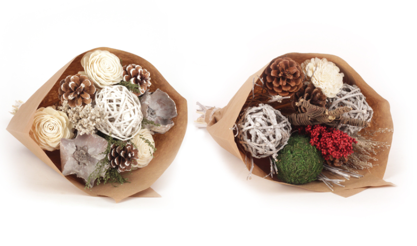 Holiday Classic Dried Bouquet