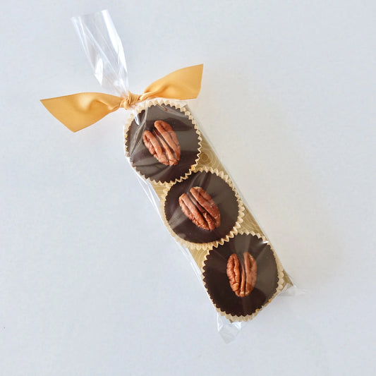 Nutty Caramel Cups | Bag of 3