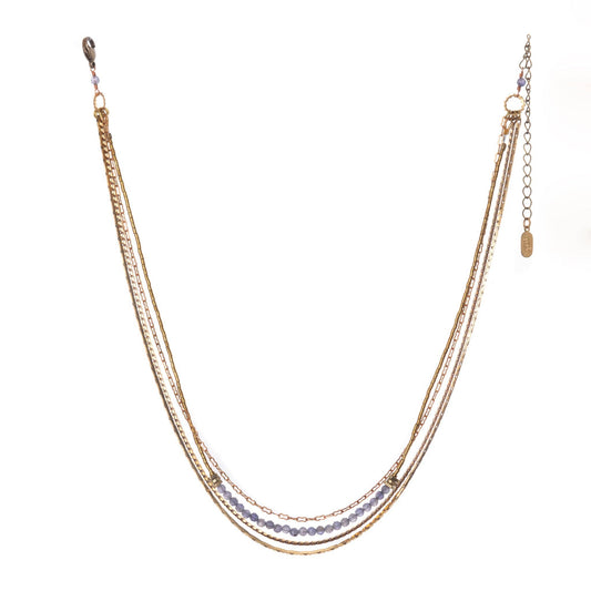 Odina Necklace | Iolite