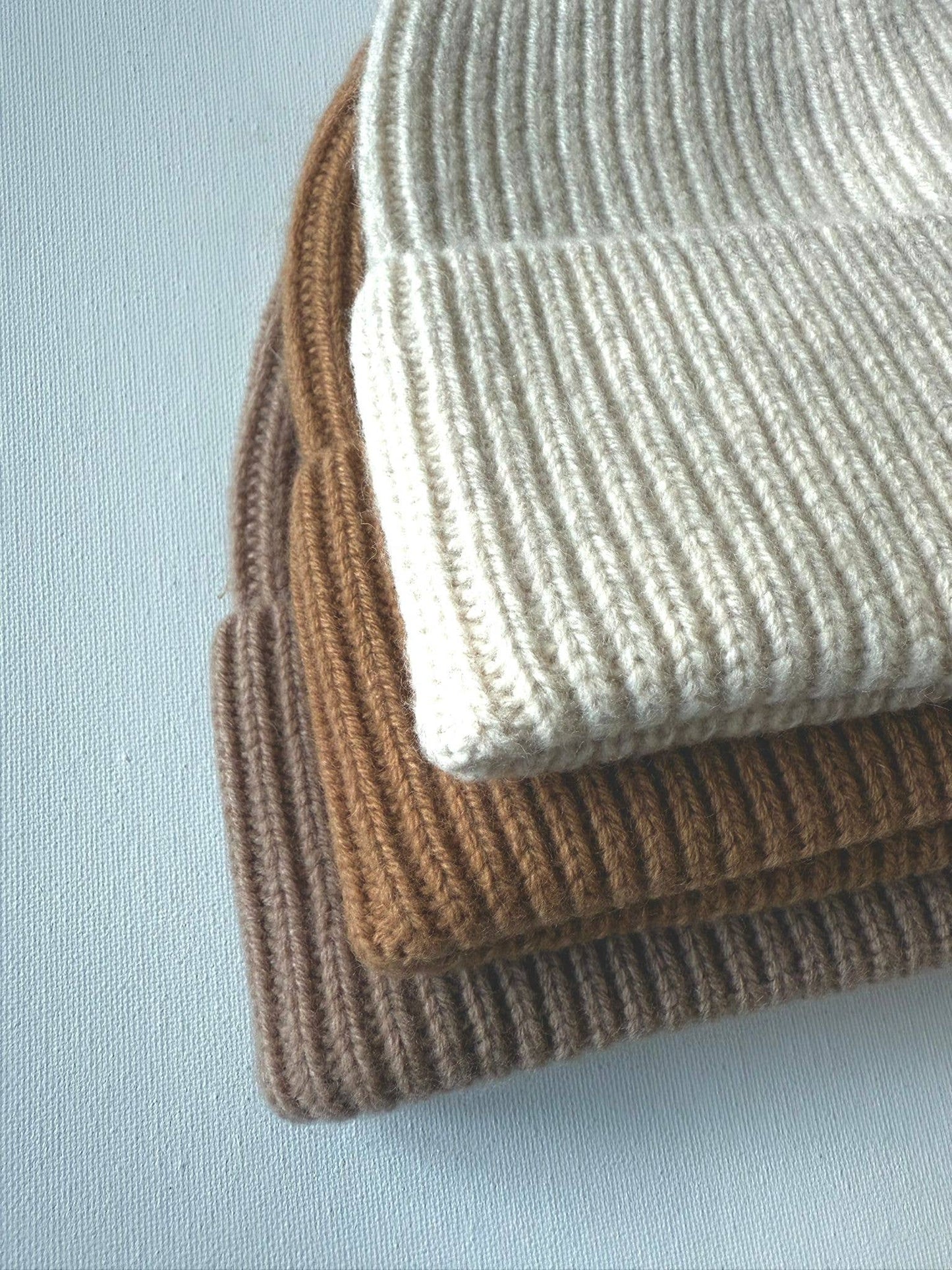 Merino Wool Beanie | Mushroom