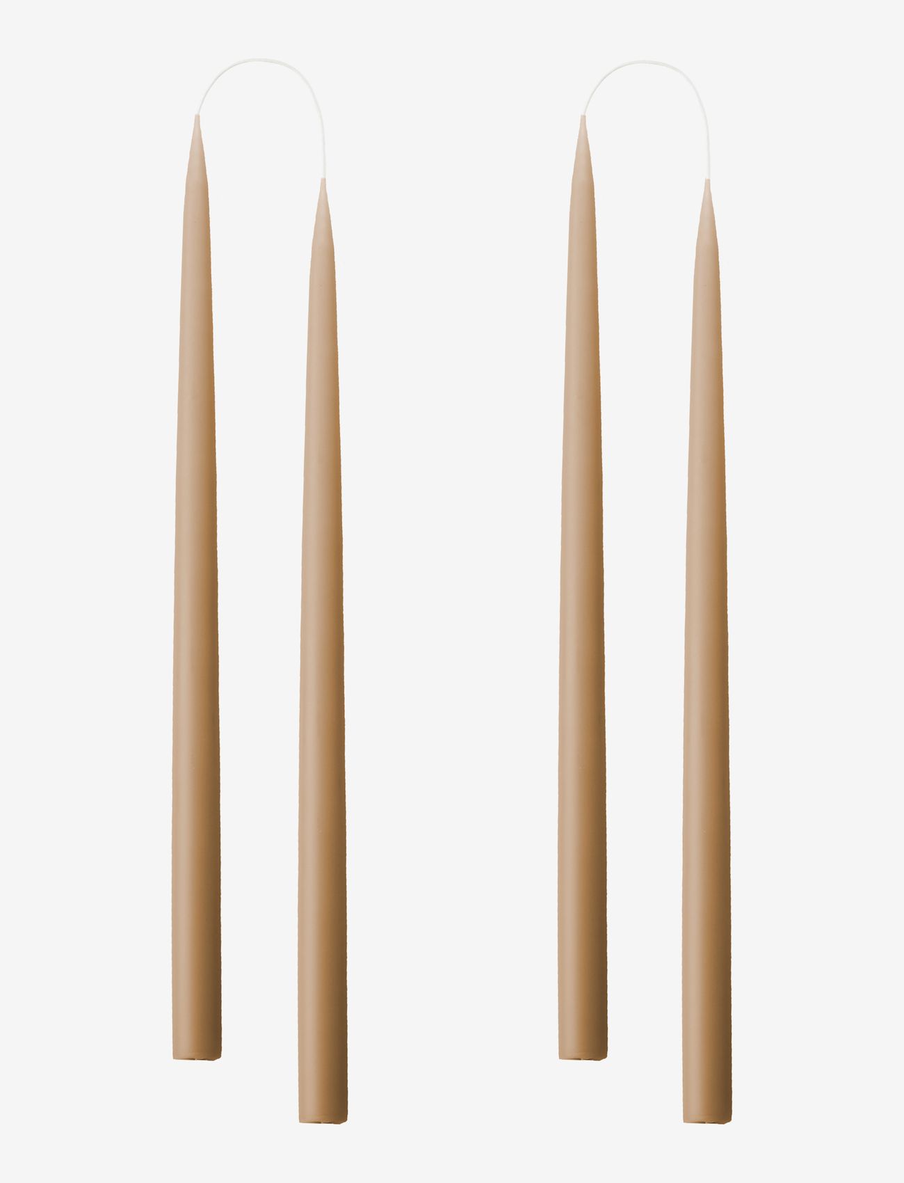 Nougat Taper Candle |  10"