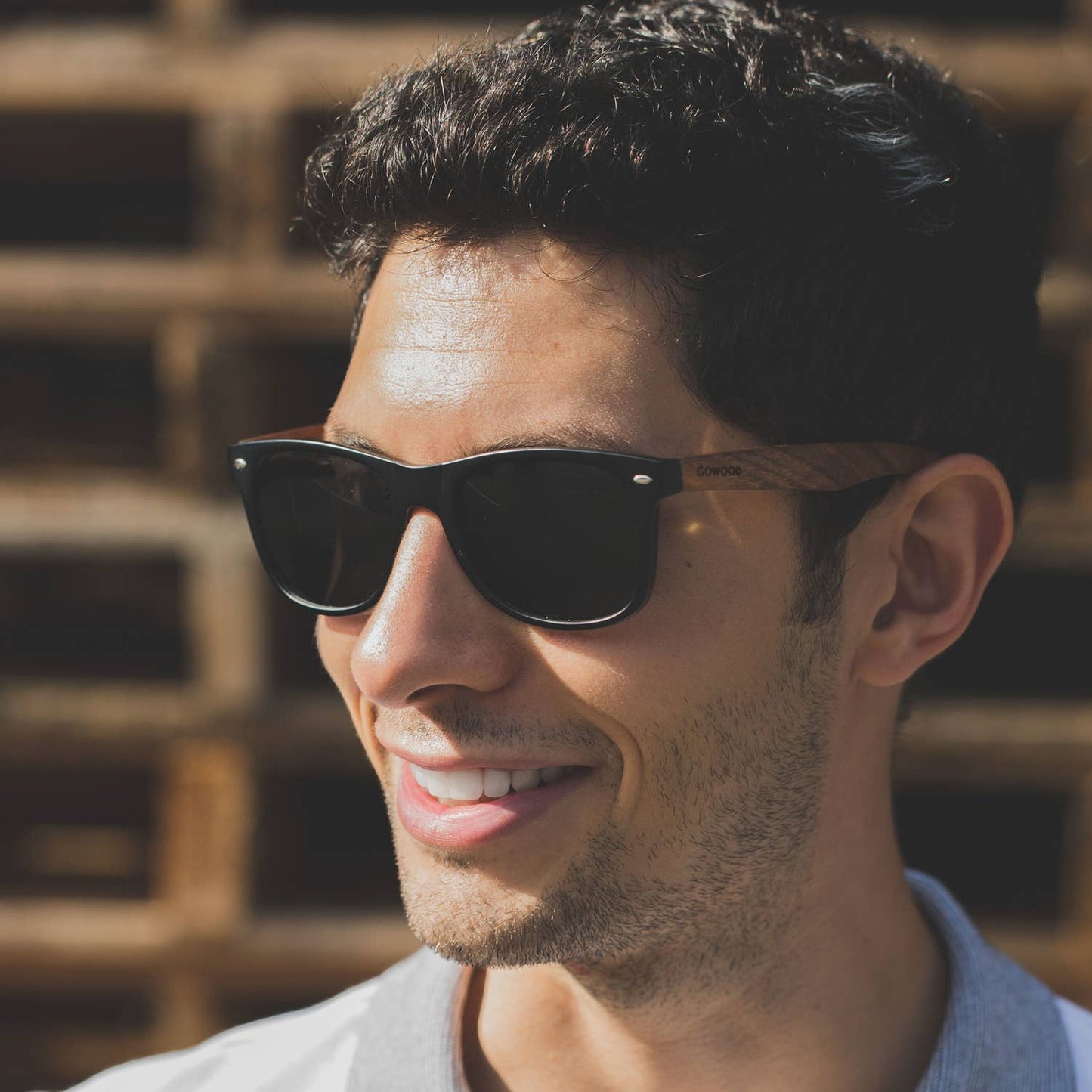 Walnut Wood Sunglasses